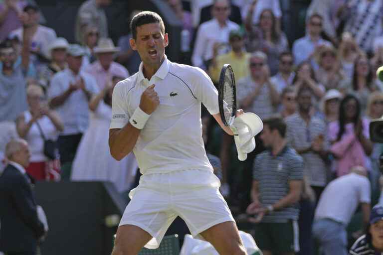 Wimbledon |  Novak Djokovic in the final to win a 7th title