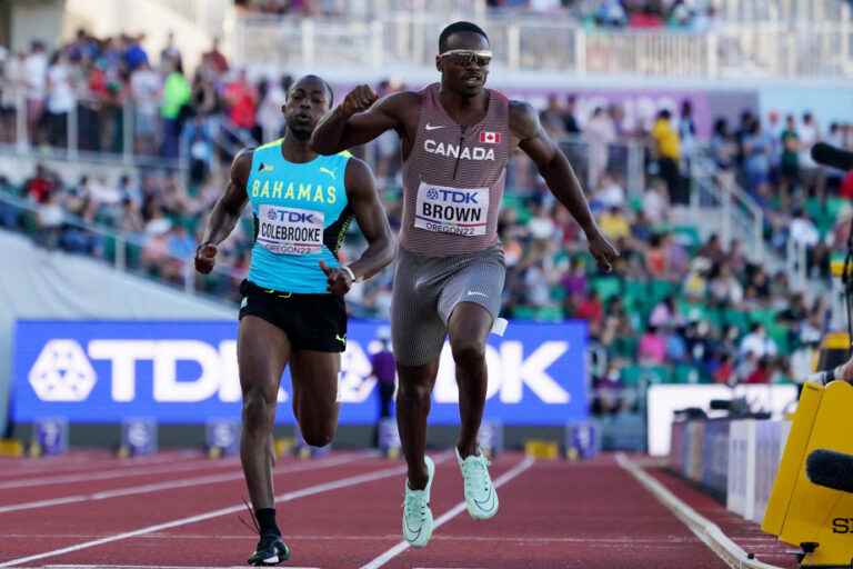 World Championships in Athletics |  Aaron Brown finishes 8th in the 100 meters, Andre De Grasse ruled out