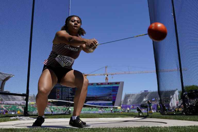 World Championships in Athletics |  Camryn Rogers advances to hammer throw final