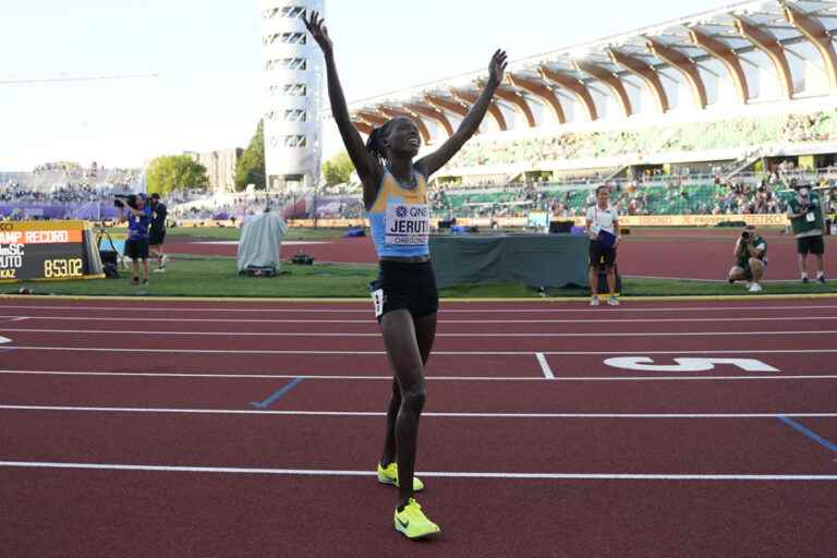 World Championships in Athletics |  Kazakh’s Jeruto wins the 3000m steeplechase