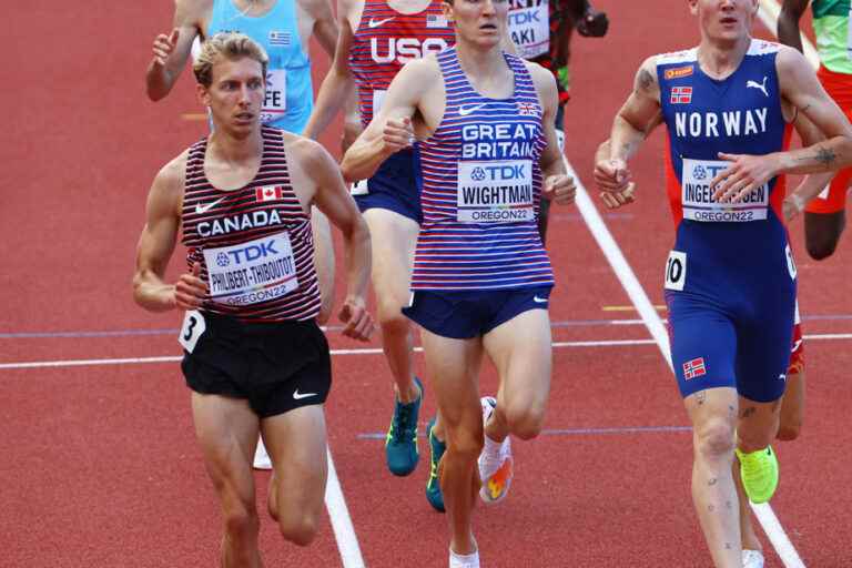 World Championships in Athletics |  Quebecer Charles Philibert-Thiboutot excluded from the 1500 meters final