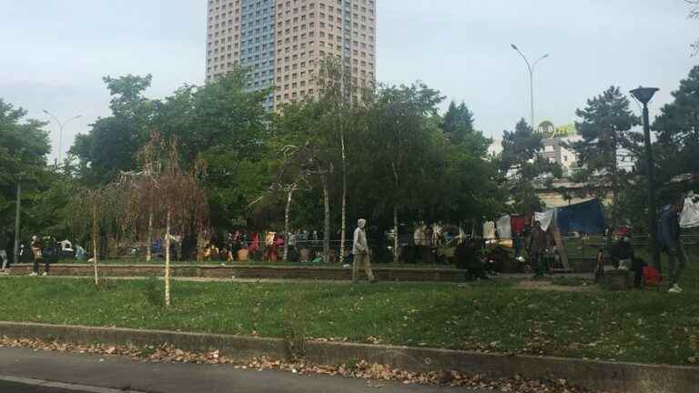 a woman dies after being knocked down by a truck in the Porte de la Villette “crack camp”