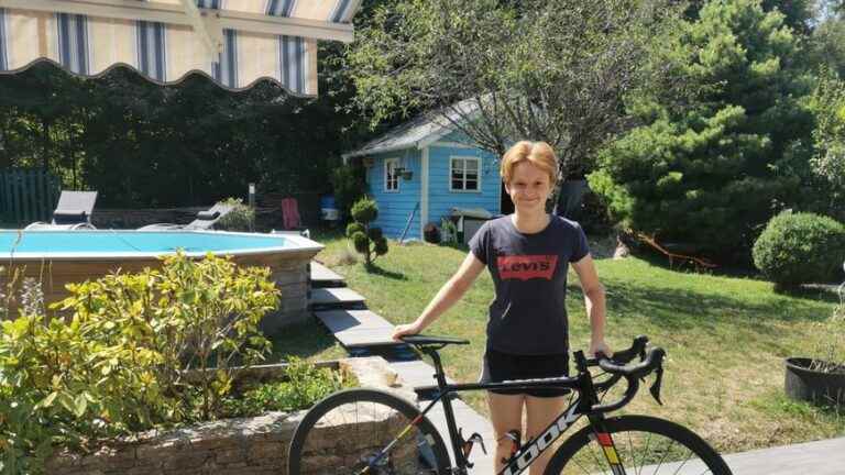 a young cyclist from the Montbéliard club takes part in parallel competitions