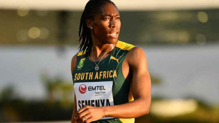 after a long legal battle linked to his hyperandrogenism, Caster Semenya returns to the top level in Eugene