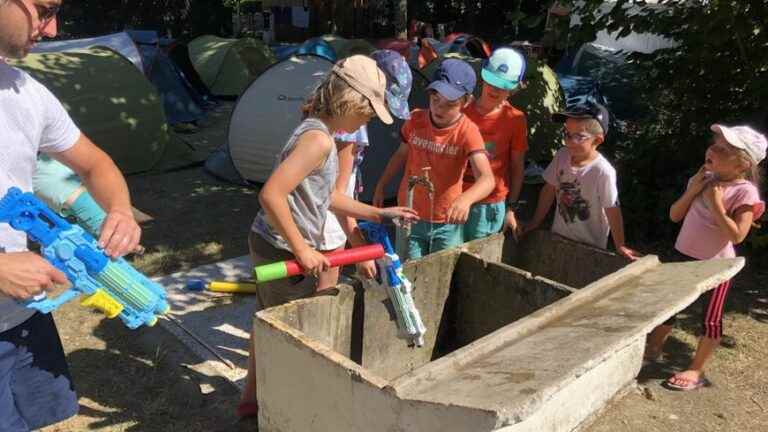 at the Chinon campsite, we adapt the activities of young holidaymakers