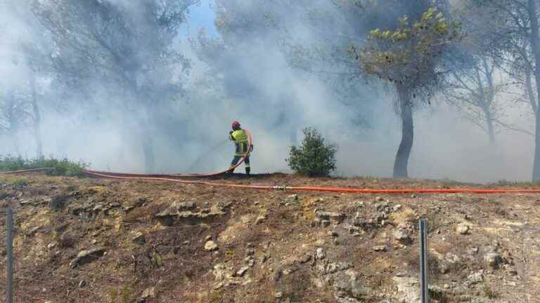 barely arrived in the Bouches-du-Rhône, the firefighters of the SDIS 60 already mobilized