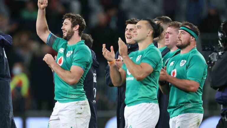 feat of Ireland, victorious for the first time in their history in New Zealand