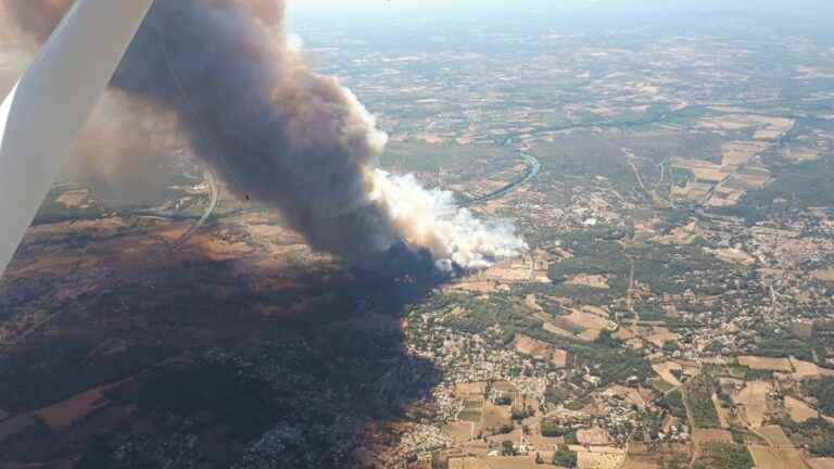 the fire was fixed overnight from Sunday to Monday “after a long struggle”, nine firefighters injured including a serious one