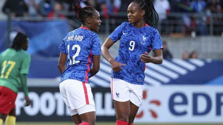 last rehearsal before the Euro for Les Bleues… Follow the match