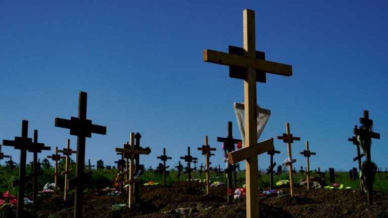 number of burials increasing in Russian-controlled areas, NGO says