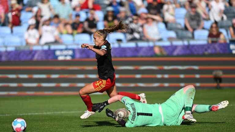 opponents of the Blue, the Belgians in search of recognition