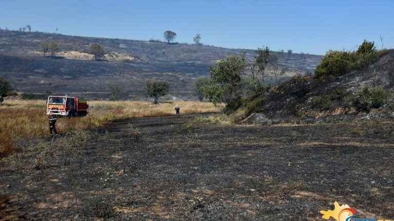 photos of the Gard firefighters