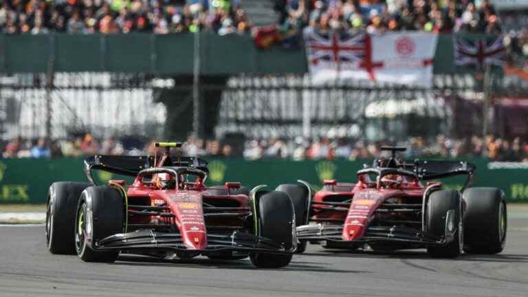 protesters attempted to invade the track after the start of the British Grand Prix