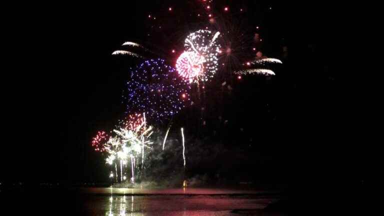 the Châtelaillon-Plage fireworks display (July 15)