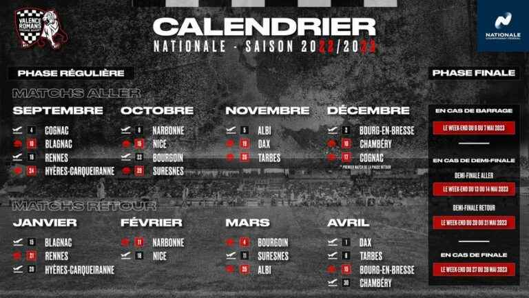 the National season calendar unveiled for the VRDR