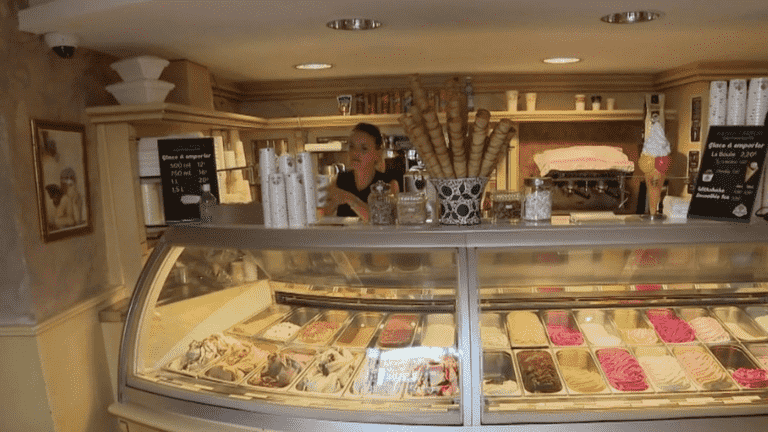 the history of Franchi ice cream, an unmissable artisanal ice cream parlor