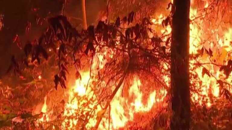 the inhabitants of Bessèges in shock after a violent fire