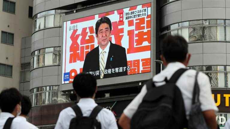 the senatorial elections begin, bereaved by the assassination of Shinzo Abe