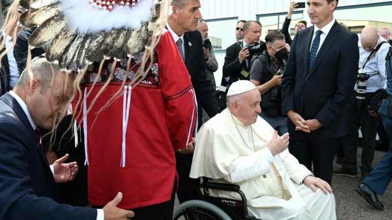 the state of health of François, in a wheelchair, worried