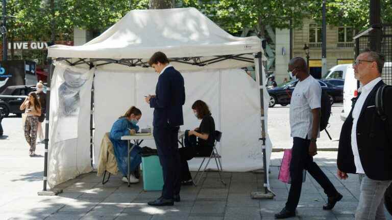 the threshold of 200,000 cases of contamination in 24 hours crossed in France