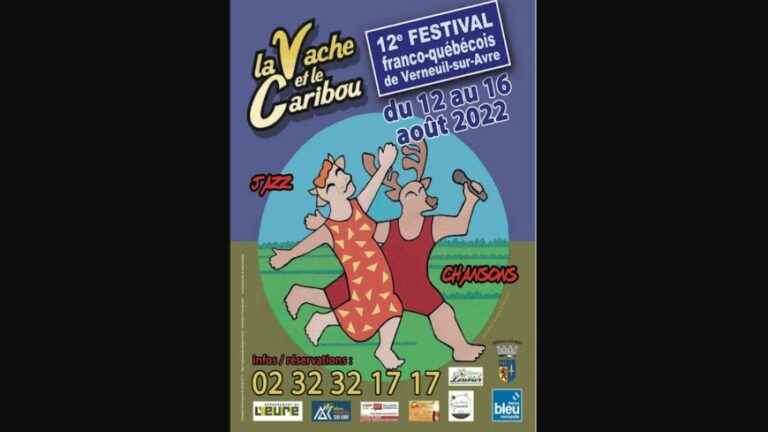 12th Franco-Quebec festival of Verneuil-sur-Avre the cow and the caribou