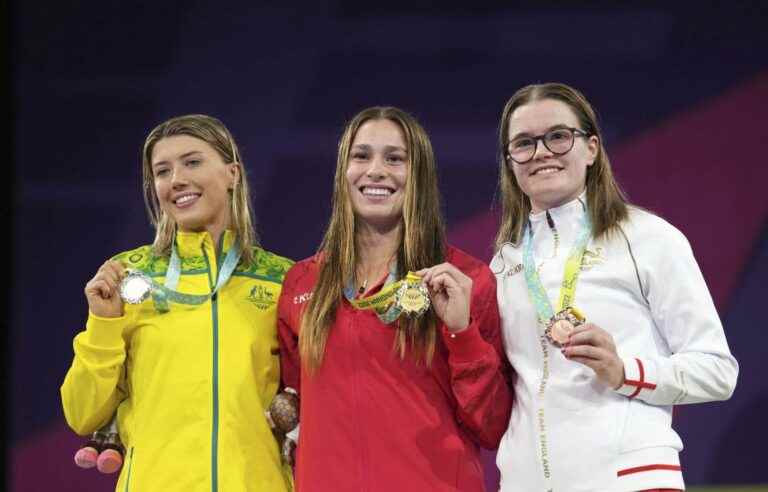 1m springboard gold for Mia Vallée at the Commonwealth Games