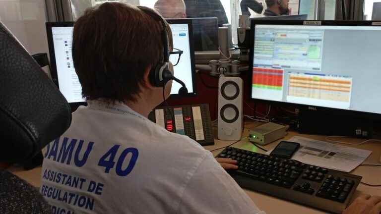 “35% more calls” since the beginning of the summer at the Landes SAMU