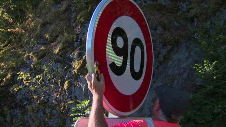 90 km/h are back on departmental roads