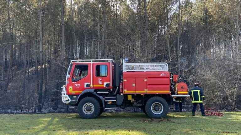 A fire in the Dordogne in the Nontronnais burns more than five hectares of forest