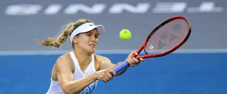 A victorious return for Eugenie Bouchard