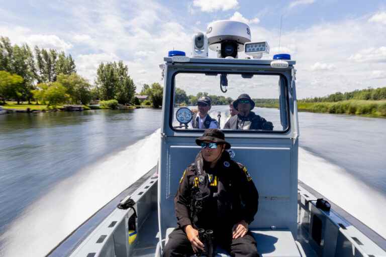 Akwesasne Mohawk Police Service |  A water patrol in the path of smugglers