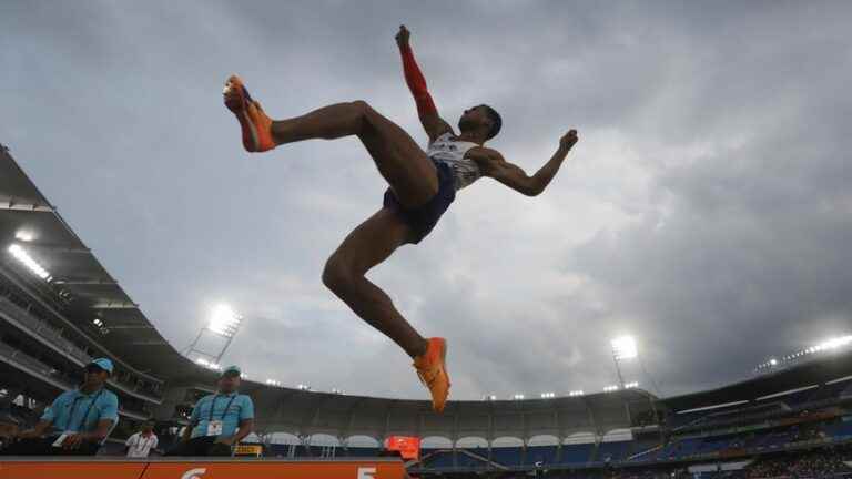 Amiénois Erwan Konaté retains his title of junior long jump world champion