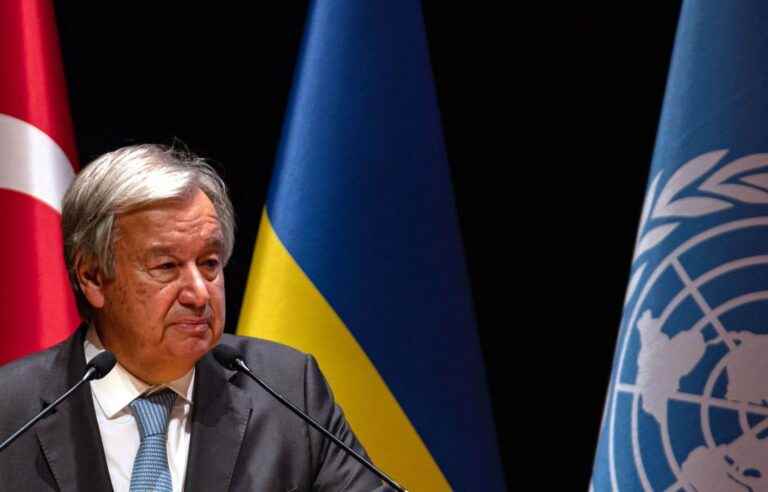 Antonio Guterres calls for the removal of “barriers” to the export of Russian fertilizers and agricultural products