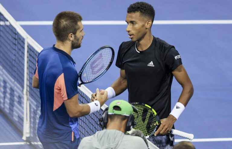 Auger-Aliassime is surprised by Coric in the quarter-finals