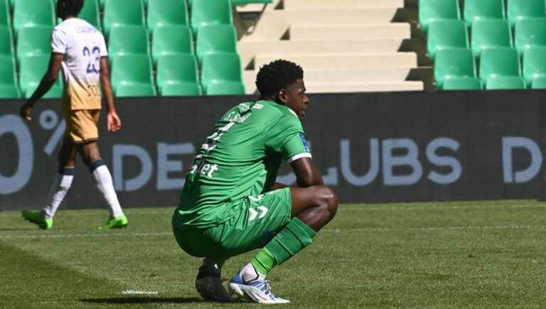 Back to the heavy defeat (0-6) of the Greens against Le Havre