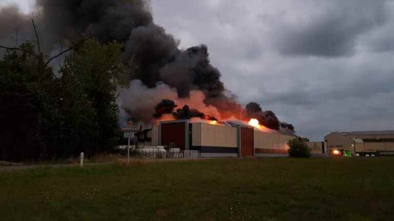 Bas-Rhin: major fire at the Moulin des moines in Krautwiller