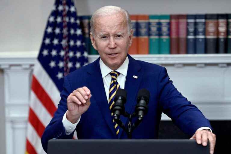 In the campaign, Biden denounces the “semi-fascism” in the Republican camp