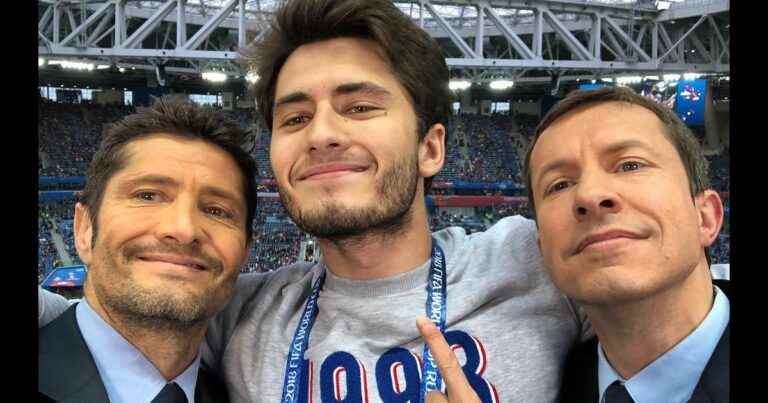 Bixente Lizarazu shirtless with his charming son Tximista: reunion with “the American” in the Basque Country