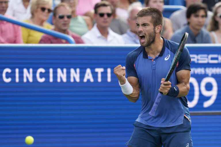 Borna Coric wins the Cincinnati Tournament