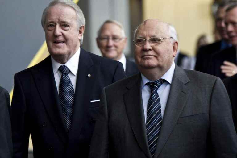 Brian Mulroney |  “Gorbachev will go down in history as an emblematic leader”