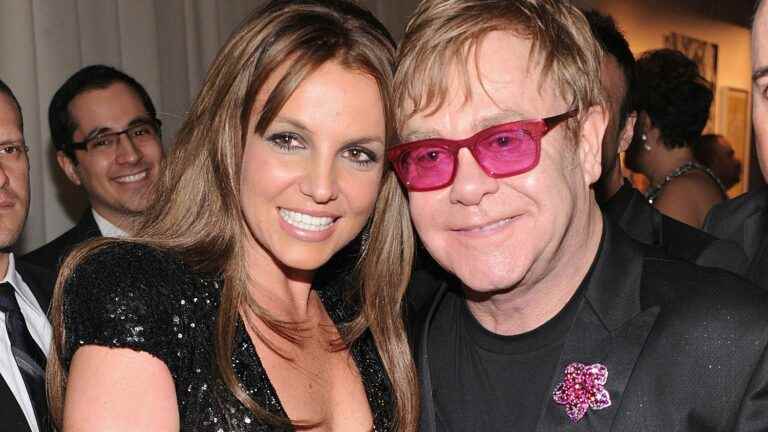 Britney Spears returns alongside Elton John for a new song, “Hold me closer”