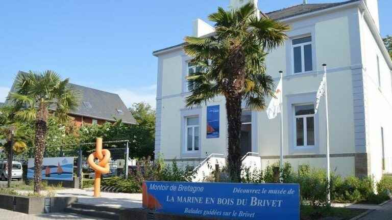 Brivet wooden marine museum in Montoir de Bretagne