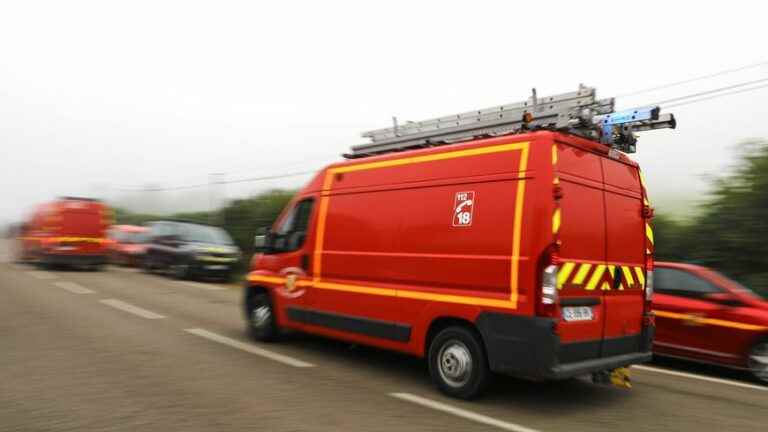 Brush fire along the A8 in Mandelieu-la-Napoule