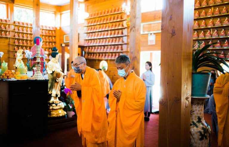 Buddha’s lotus blooms deep in the Laurentians