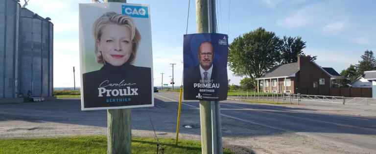 Campaign signage