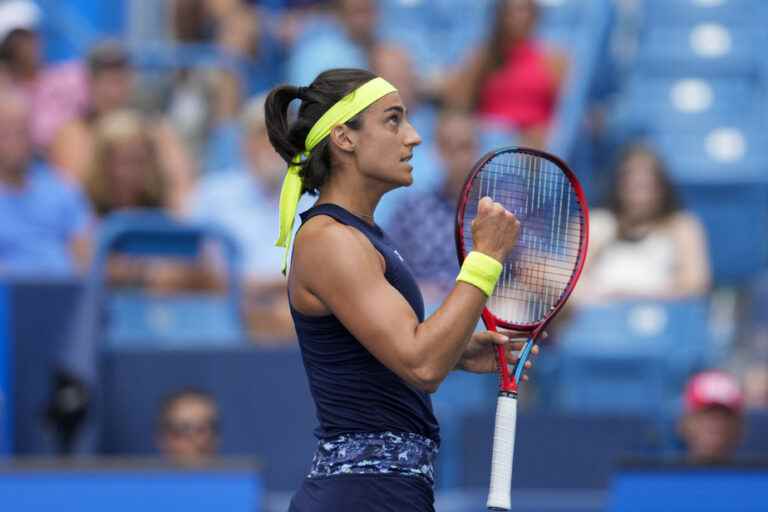 Caroline Garcia wins the Cincinnati tournament