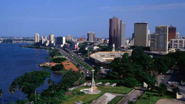 Céline Anweiller in Ivory Coast Abidjan