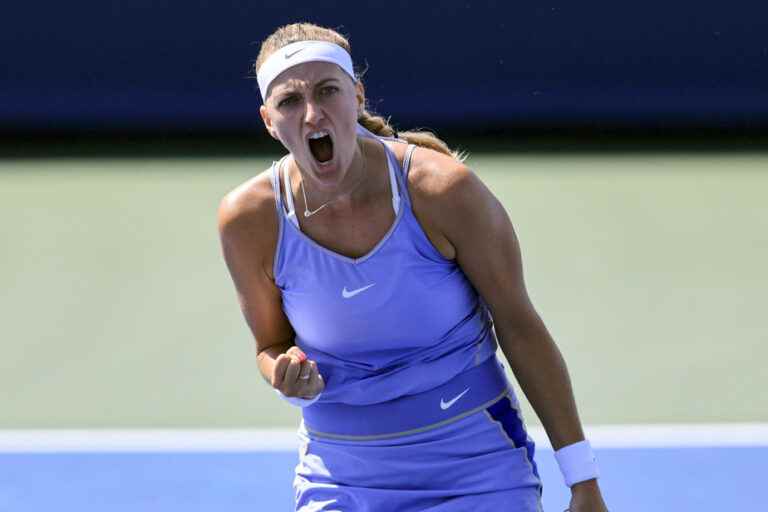 Cincinnati Tournament |  Kvitova advances to quarters