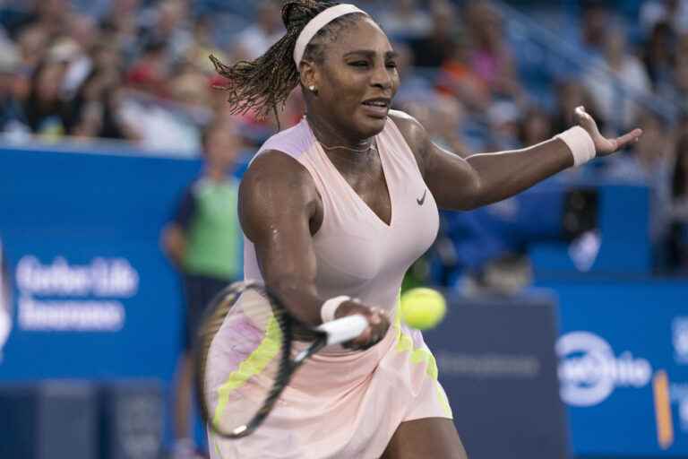 Cincinnati Tournament |  Serena Williams swept away by Raducanu in the first round