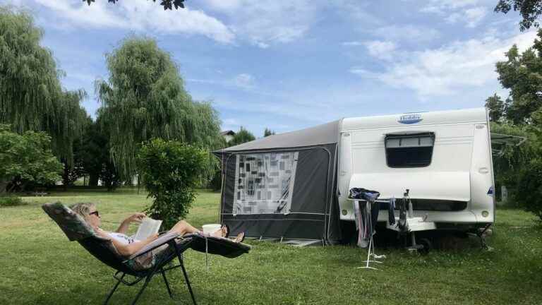 Clichés around the world.  Are the Dutch all fans of camping?